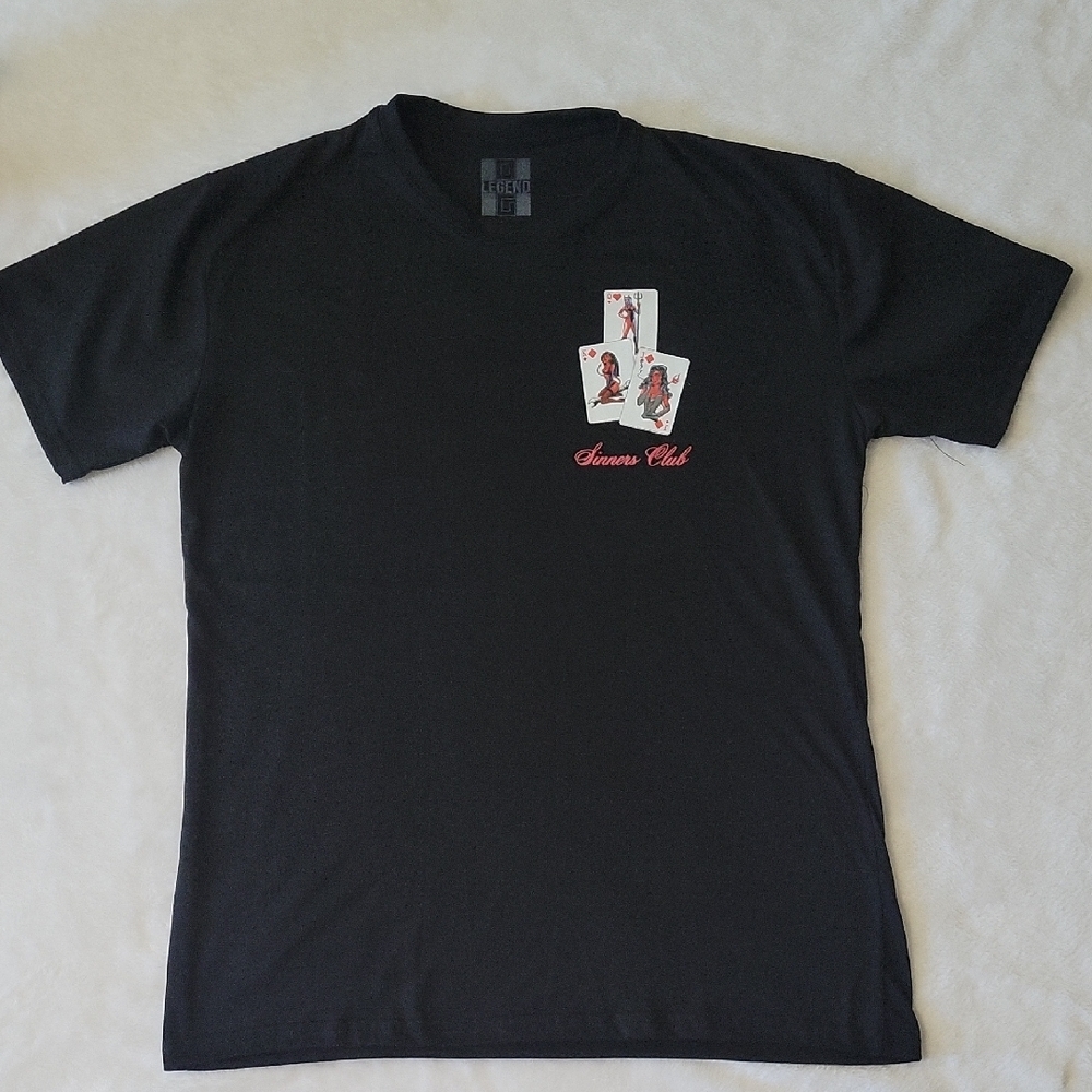 Legand Black Graphic Tee